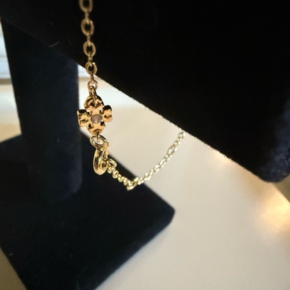 Tory Burch Elegant Gold with pave crystals Bracelet - Picture 3 of 4